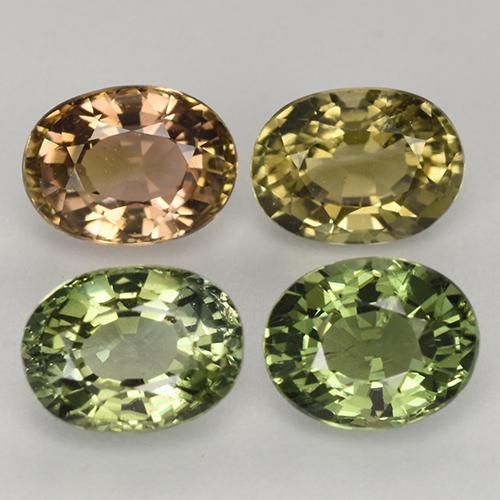 2.63 ct total Natural Multicolor Tourmaline