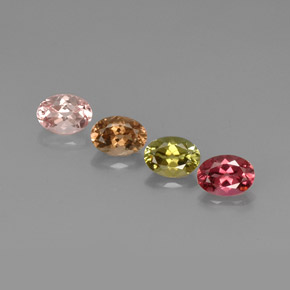 3.52 ct total Natural Multicolor Tourmaline