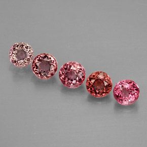 2.01 ct total Natural Multicolor Tourmaline