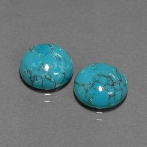 4.81 ct total Natural Blue Turquoise