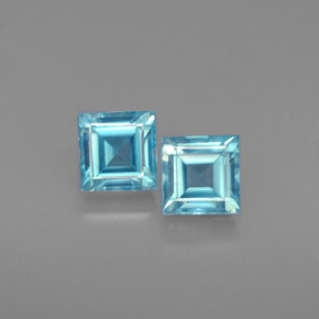1.62 ct total Natural Blue Zircon