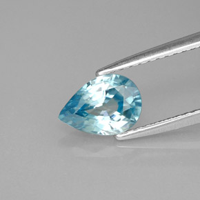 1.39 ct Natural Blue Zircon