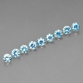 2.77 ct total Natural Blue Zircon