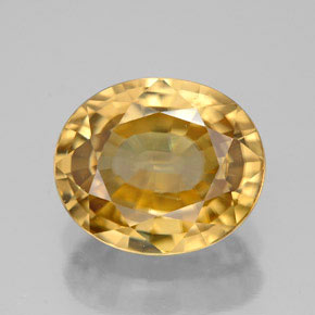 8.26 ct Natural Yellow Golden Zircon