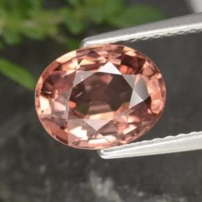 2.93 ct Natural Rose Orange Zircon