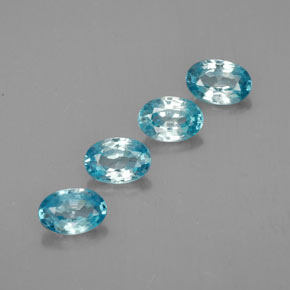 2.78 ct total Natural Blue Zircon