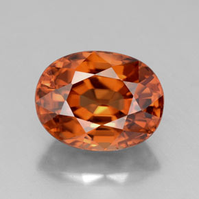 3.64 ct Natural Orange Zircon