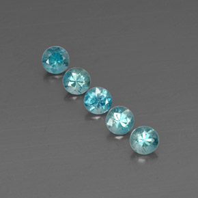 2.95 ct total Natural Blue Zircon