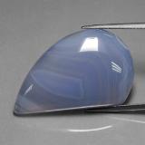 Click for Details 34 ct Transparent/Translucent Fancy Cabochon Agate 33.5x20.5mm