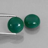 6 mm Round Cabochon Agate 1.5ct