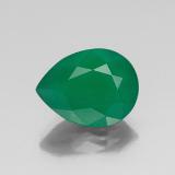 Click for Details 7 ct Transparent/Translucent Pear Facet Agate 15.5x12mm