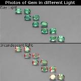 3.5mmx2.5mm Oval Facet Alexandrite 1ct