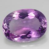 27mm x 20 Amethyst 38ct Oval Facet in Violet