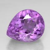 6 ct VVS Pear Facet Amethyst 13x10.5