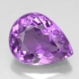 14x11mm Amethyst 6ct Pear Facet in Violet