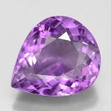 14mm x 12mm Pear Facet Amethyst 6ct