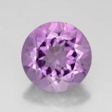 2.5 ct VVS Round Facet Amethyst 9mm