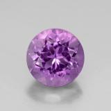 9mm Amethyst 2.5ct Round Facet in Violet
