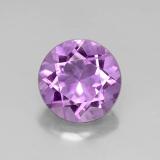 9mm Amethyst 2.5ct Round Facet in Violet