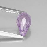1.5 ct VVS-VS Briolette with Hole Amethyst 9mm