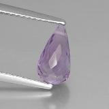 1.5 carat Violet Briolette with Hole Amethyst 9 mm