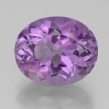 4 carat Violet Oval Facet Amethyst 12x10mm