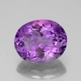 12x9.5mm Amethyst 5ct Oval Facet in Violet
