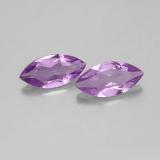 1.5 carat Violet Marquise Facet Amethyst 10x5mm
