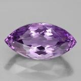 10 carat Violet Marquise Facet Amethyst 20mm x 10.5mm