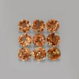 4 mm Round Facet Andalusite 2ct