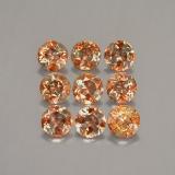 2.5 carat Multicolor Round Facet Andalusite 4mm
