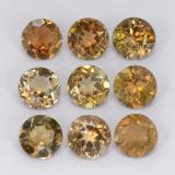 2.5 ct VS-SI Round Facet Andalusite 4 mm