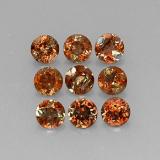 4mm Andalusite 2.5ct Round Facet in Multicolor
