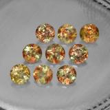 2.5 carat Multicolor Round Facet Andalusite 4mm