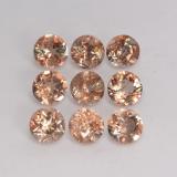 2.5 carat Multicolor Round Facet Andalusite 4 mm