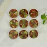 4mm Andalusite 2ct Round Facet in Multicolor