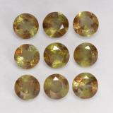 2 carat Multicolor Round Facet Andalusite 4mm