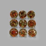 4 mm Round Facet Andalusite 2.5ct
