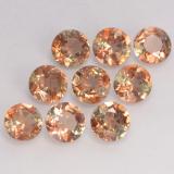 2 carat Multicolor Round Facet Andalusite 4mm