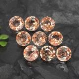 2 carat Multicolor Round Facet Andalusite 4mm