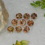 4 mm Andalusite 2ct Round Facet in Multicolor