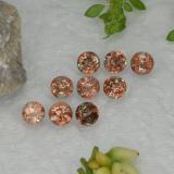 2.5 ct VS Round Facet Andalusite 4 mm