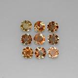 2 carat Multicolor Round Facet Andalusite 4mm