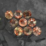 4mm Andalusite 2ct Round Facet in Multicolor