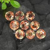 2 carat Multicolor Round Facet Andalusite 4 mm