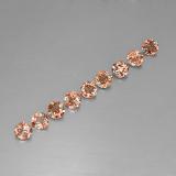 2 carat Multicolor Round Facet Andalusite 4mm