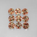 4 mm Round Facet Andalusite 2.5ct