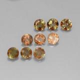 4 mm Round Facet Andalusite 2.5ct