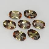 3 ct VS-SI Oval Facet Andalusite 6mm x 4