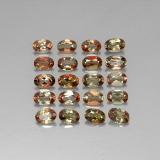 8 carat Orangey Brownish Oval Facet Andalusite 6mmx4mm
